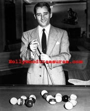 Willie Mosconi~Playing Pool~13~Billiards~Shooting Pool~Photo~Poster