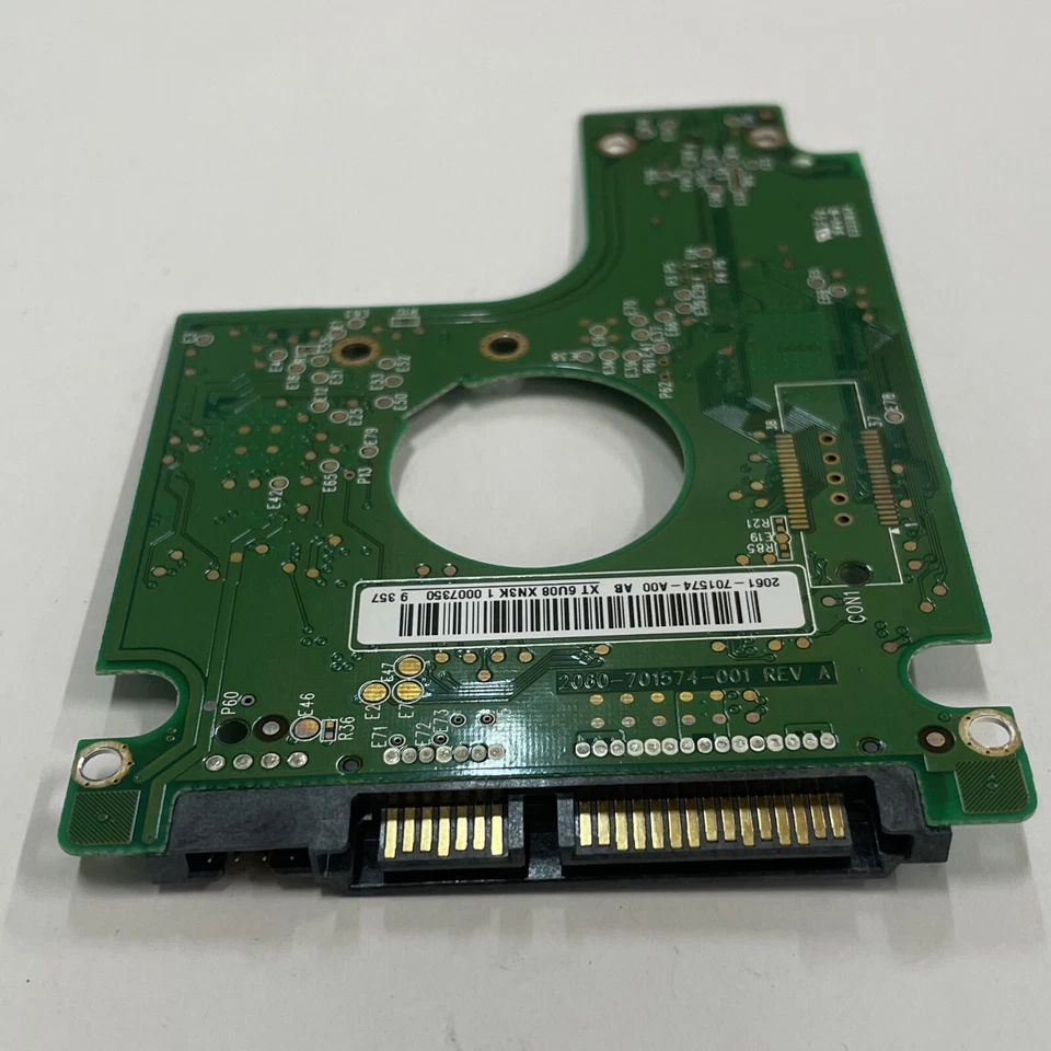 WD WD800BJKT 2.5" SATA HDD PCB Board 2060-701574-001 REV A FW T0 0F314G - Image 3 of 4