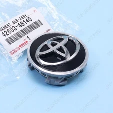 Genuine OEM Toyota Avalon Camry Wheel Hub Center Black Ornament Cap 42603-48140