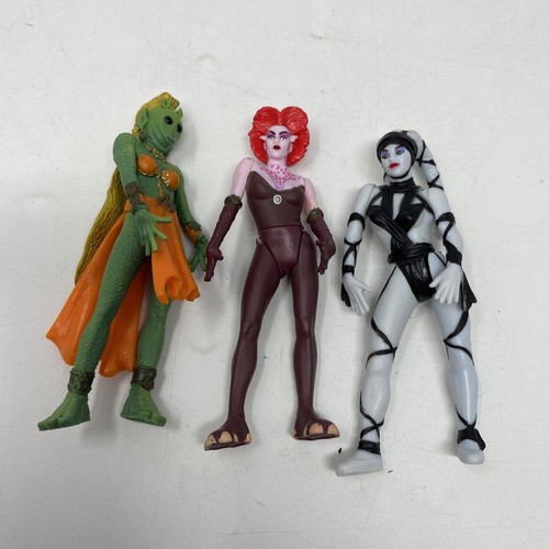 Kenner Star Wars Power of the Force POTF2 Jabba's Dancers 3.75" Figure Set of 3