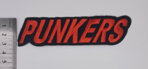 Punkers Iron On Patch Punk Rock Culture Gothic Brand New Free Postage - Picture 4 of 6
