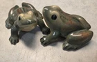 Pair Of Vintage McCoy Ceramic Frogs