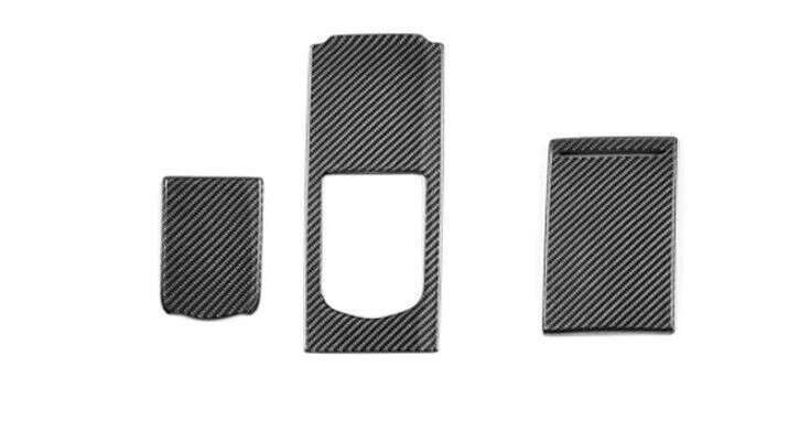 Cubierta decorativa interior de fibra de carbono seca para Porsche Panamera 14-2016 Foto 4 de 4