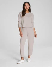 Limited Stock SPANX AirEssentials Barrel Leg Pant, French Grey NEW WITH TAG