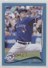 2014 Topps Wal-Mart Blue Casey Janssen #175 6n5