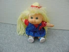 VINTAGE MATTEL CABBAGE PATCH KIDS MINIATURE 1995 4.5 INCH BLONDE HAIR GREEN EYES