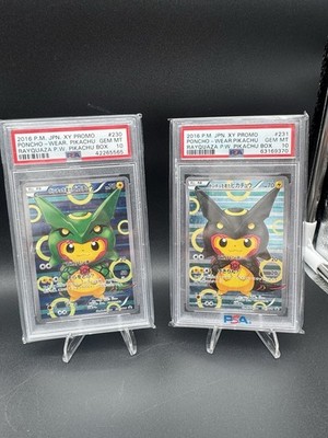 POKEMON PIKACHU PONCHO CHARIZARD MARIO LUIGI RAYQUAZA COMPLETE SET POKEMON PIKACHU PONCHO CHARIZARD MARIO LUIGI RAYQUAZA COMPLETE SET
