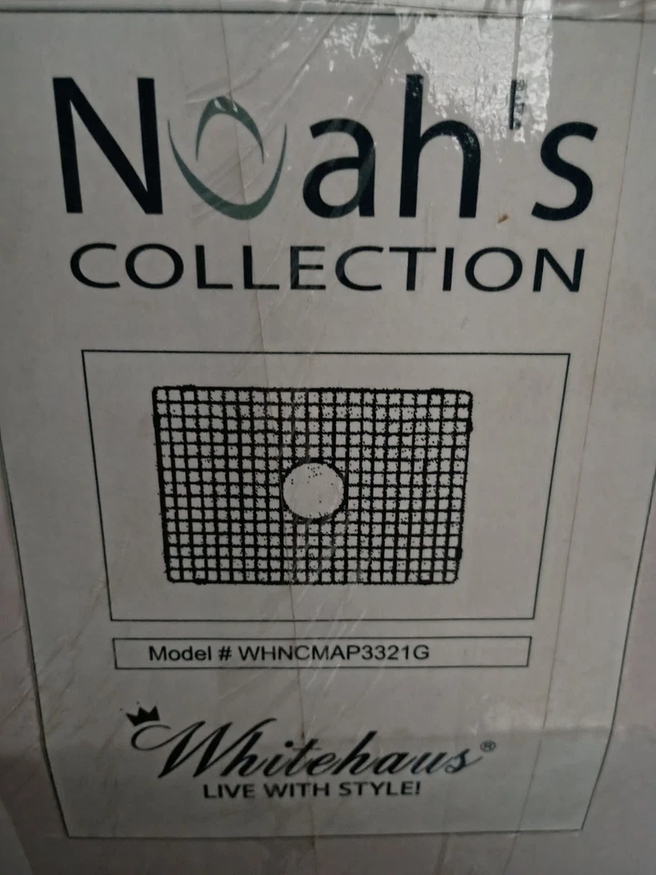 Rejilla de protección de fregadero de acero inoxidable Whitehaus WHNCMAP3321G para WHNCMAP3321 Foto 2 de 4