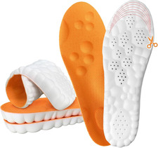 Steppers Insoles for Men Women, 2026 New 4D Memory Foam Cloud Footstr Insoles,