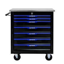 Tool Box 7-Drawer Rolling Tool Cart with Wheels Mobile Tool Storage Cabinet
