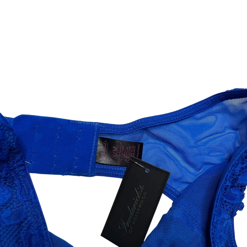 Cinturón Liguero Frederick's of Hollywood Jessica Encaje Princesa Azul Talla S/M Foto 4 de 4