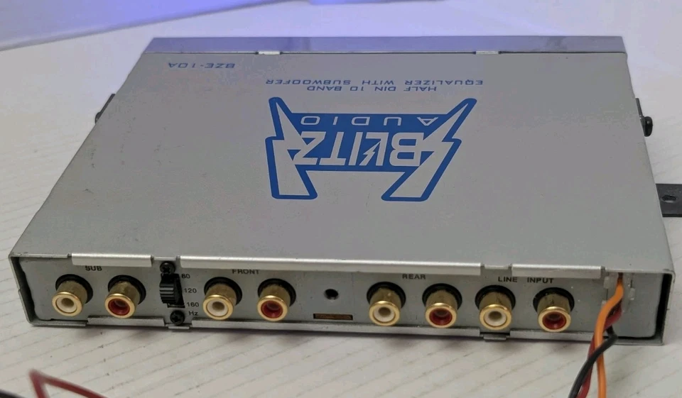 Blitz High Performance Electronic Equalizer Blue With Subwoofer BZE-10A - Image 3 of 4