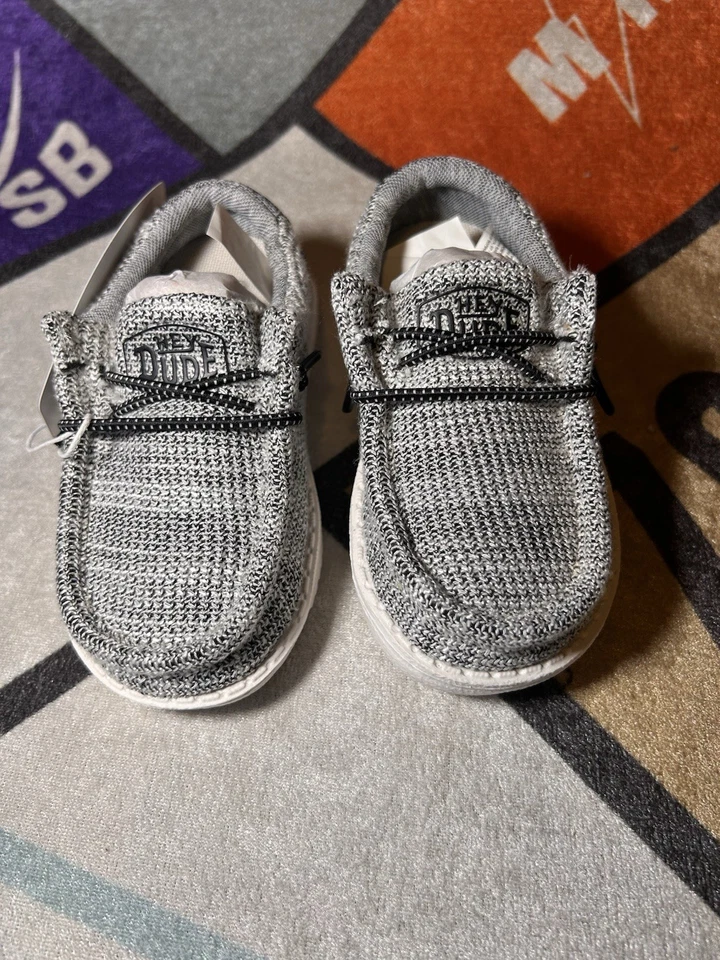 Hey Dude Wally Infantil Elástico Yin Yang Tamanho EUA TD8 - Imagem 2 de 4