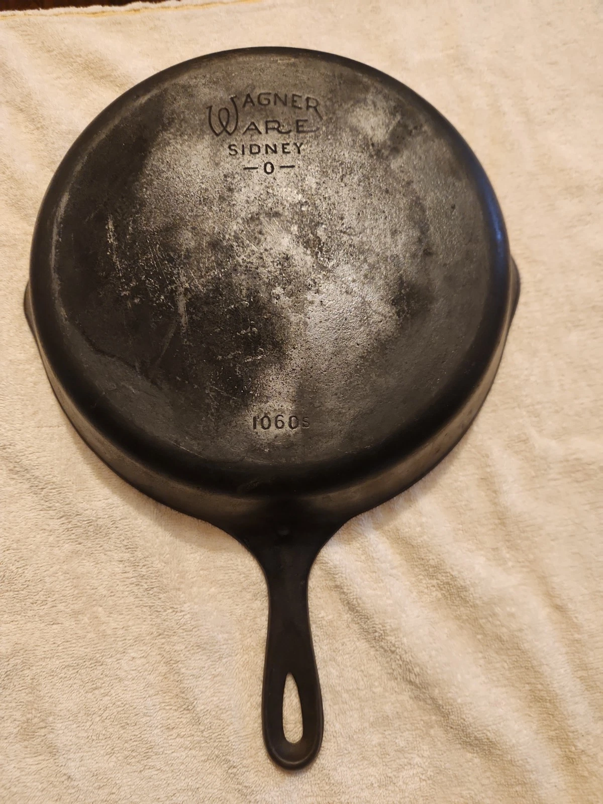 Vintage Wagner Ware Sydney 0 #10 1060S Cast Iron Skillet