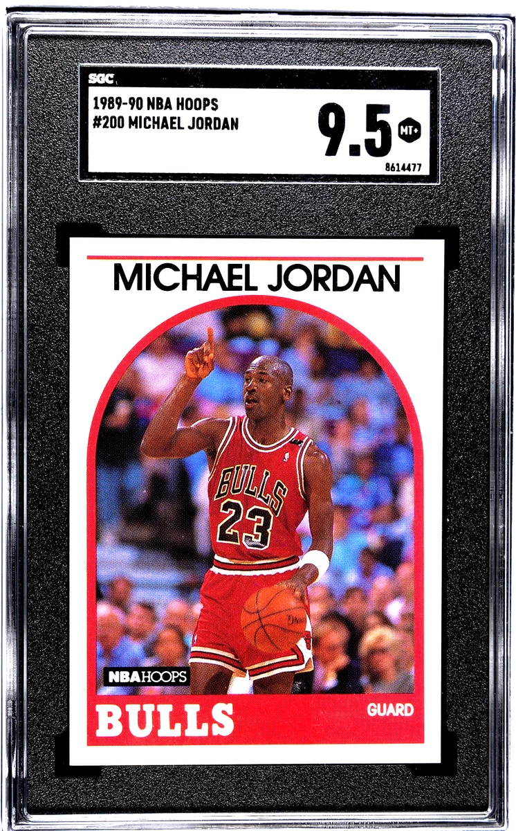 Michael Jordan Basketball Grade 10 1989-90 Season Sports Trading