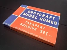 Greycraft Takapart Building Set - Freight Station No. 530 Grey Iron Casting 1939