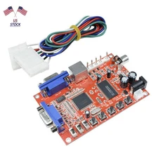 Arcade Game VGA to CGA RGBS/CVBS/S-VIDEO Video Output Converter Board GBS-8100 b