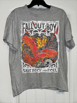 Fall Out Boy Save Rock And Roll T-Shirt Graphic fan shirt Full sizes PA9323