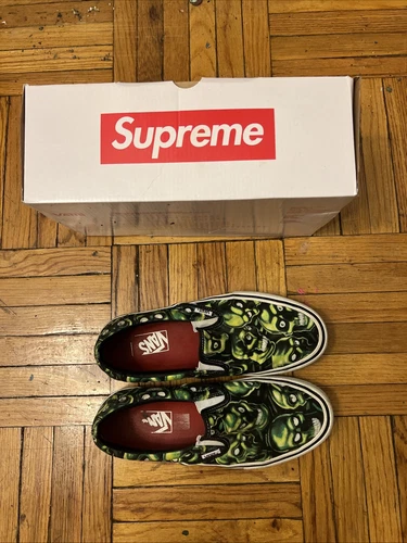 Slip on Supreme Vans Skull Pile Pro Taille 9