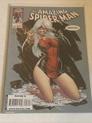THE AMAZING SPIDER-MAN #607 COMIC BOOK (MARVEL,2009) NM-M Black Cat