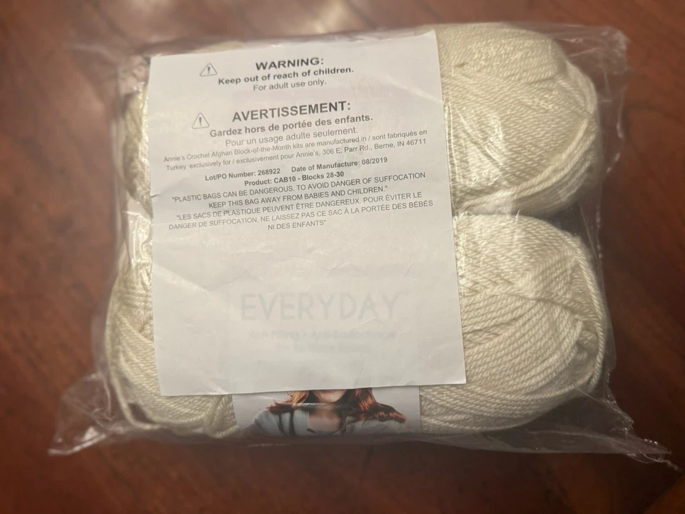 Annie’s Crochet Afghan Stitch Sampler Blocks 28-30 NIP - Image 2 of 2