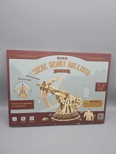 ROKR 3D Wooden Puzzles DIY Building Model Kits-Siege Heavy Ballista Xmas Gift