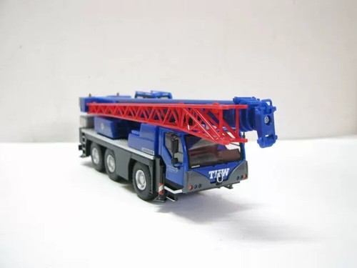 Herpa 1:87 LIEBHERR LTM German Federal Technical Rescue Agency Crane Toys Models - Picture 5 of 7