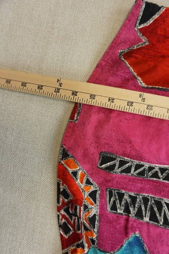 Camicia vintage Wrangler Red Westers taglia media donna azteca manica lunga - Foto 7 di 8