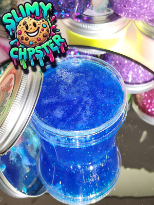  SLIMY CHiPSTER   SUPER BLUE   PREMIUM SLIME    GREAT GIFT FOR ANY AGE 