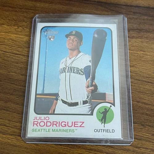 2022 Topps Heritage High Number - #700 Julio Rodriguez (RC)