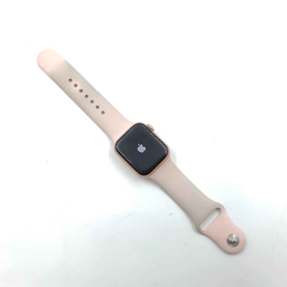 Apple Watch SE 40mm Gold Aluminum Case with Pink Sand Sport Band