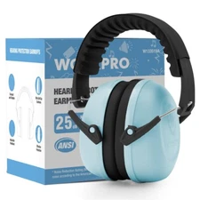 WORKPRO Hearing Protection Safety Ear Muffs NRR 25 dB Noise Reduction Headphones