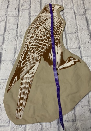 Areaware Fauna Salvor Pillow Cover Hawk Bird Brooklyn - Picture 8 of 8