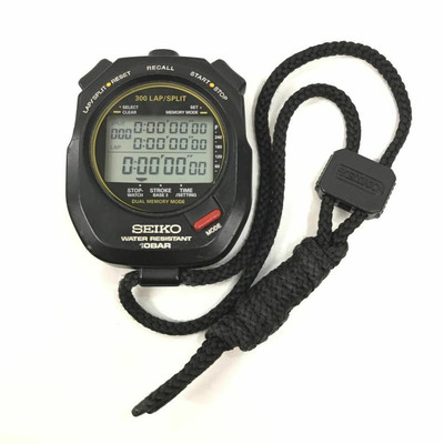 SEIKO SVAS009 Swimming Stopwatch with Strap Professional Sports Timer - Used JP
