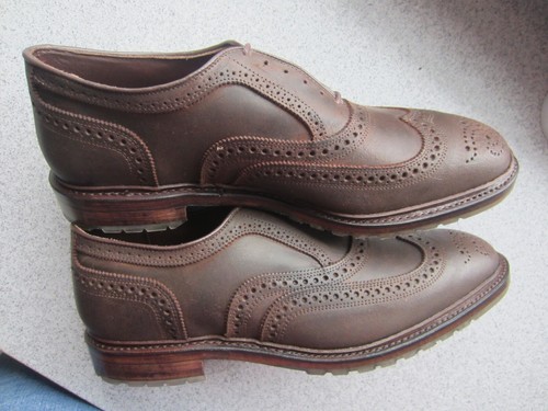 allen edmonds waxed suede