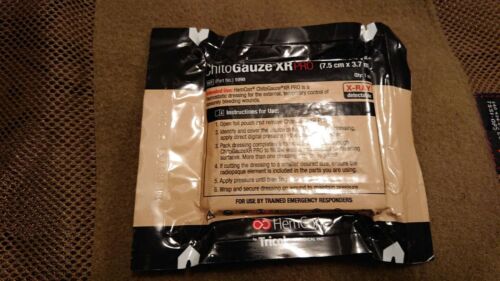 Hemcon ChitoGauze XR Pro IFAK First aid Tactical Medicine