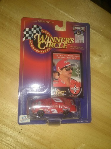 1998 Dale Earnhardt #3 Coca Cola Thunder Special 1/64 New In Package Red Car # 3