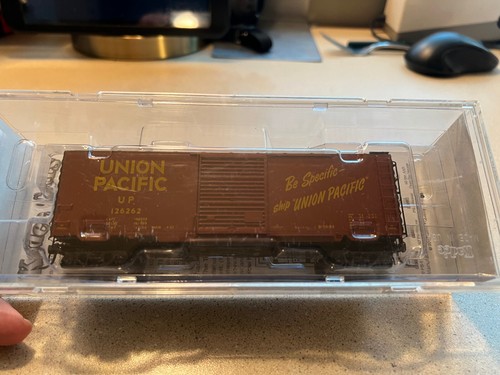 HO Kadee 5282 40' PS-1 Boxcar 8' Door Union Pacific # 126262 Custom. OB - Picture 2 of 16