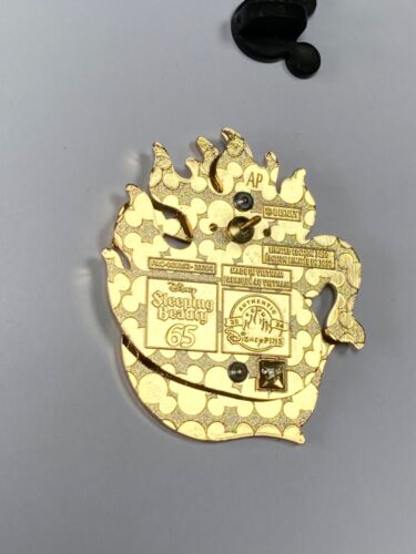 Disney Dornröschen 65th Anniversay Pin Malefiz mit Stab KÜNSTLERPROOF - Bild 5 von 6