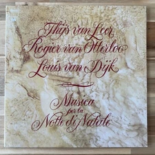 Van Leer, Otterloo & Van Dijk ‎– Musica Per La Notte Di Natale 1976 Vinyl LP VG