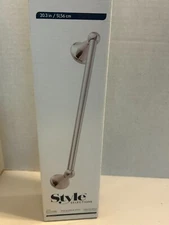 Style Selections Jakob 18"  or 24" Brushed Nickel Wall Mount Towel Bar