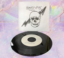 Homostupids – "The Glow" E.P. lo-fi hardcore punk rock