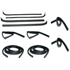 CJ Classic Trucks Door Weatherstrip Kit 10-Piece F-100 1971-1972