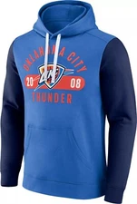 Oklahoma City Thunder Men's Fanatics Blue Pullover Hoodie - New With Tags!