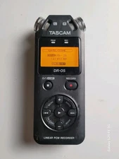 Tascam DR-05 Linear PCM Dual Audio Recorder Tested Working 