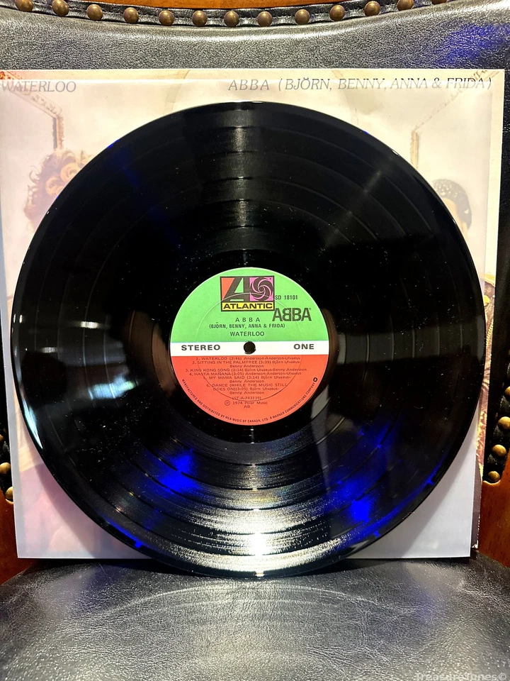 ABBA - Waterloo Vinyl LP [1974] SD 18101 - Image 4 of 4