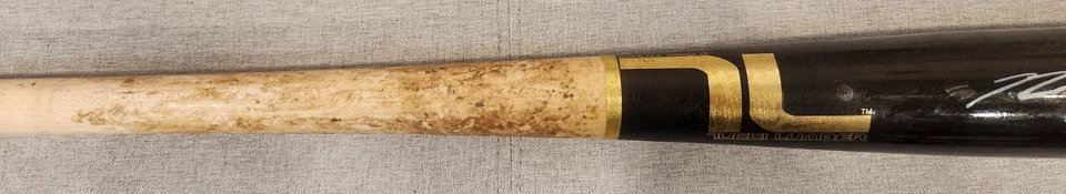 2014 Nolan Arenado autografado autografado jogo GU usado taco Tucci sem rachaduras - Imagem 3 de 4