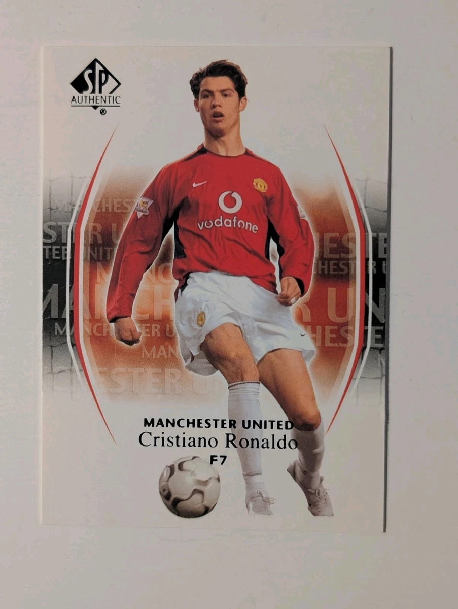 2004 SP Authentic Manchester United Cristiano Ronaldo #7 for sale