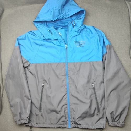 VETEMENTS Giacca Parchi Disney Uomo Piccola Blu Grigio Walt Disney World Giacca a Vento Cappuccio