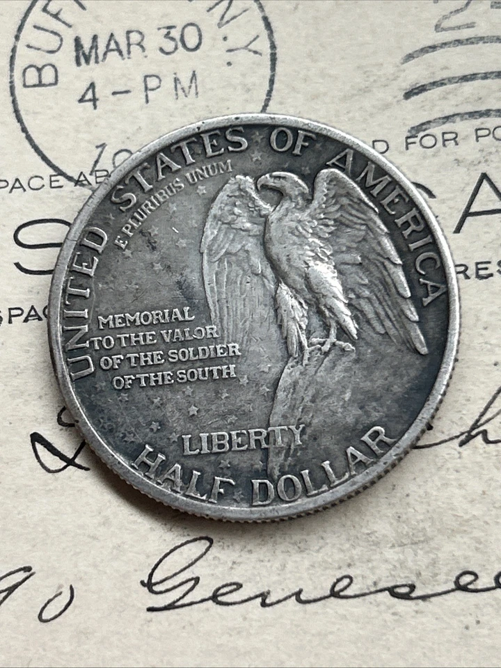 1925 Stone Mountain Half Dollar 🇺🇸 - Image 4 of 4